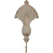 Clayre & Eef Wandhaak 16x4x33 cm Beige Metaal