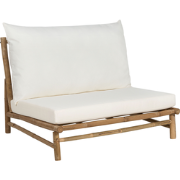 TODI - Fauteuil - Gebroken wit - Bamboe