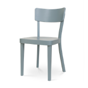 Fergus houten eetkamerstoel blauw