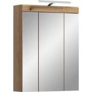 Scout spiegelkast inclusief verlichting kasjmier mat MDF TZ Evoke Eike...