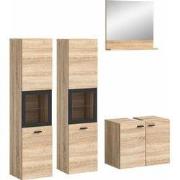 Boston/Tampa badkamercombinatie Sonoma Oak NB