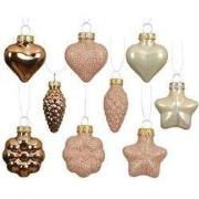 Figuur glas L2b4h4 cm parel 12 st