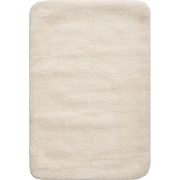URLANA - Badmat - Gebroken wit - 60 x 90 cm - Microvezels