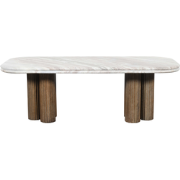 Salontafel met marmeren blad - BUREN