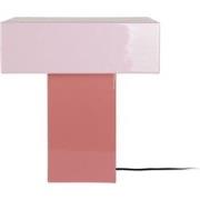 Tafellamp Grato Recto - Roze - 32x15x35cm