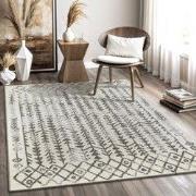 Boho Vintage Kelim | Laagpolig Vloerkleed | Modern Tapijt | Woonkamer,...