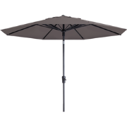 Madison Paros 2 luxe stokparasol - 300 cm. - Taupe