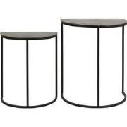 Bijzettafel Peto - Brons - Set