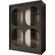 Meubella - Kledingkast Bravanti - Zwart - 150 cm