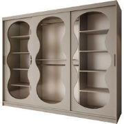 Meubella - Kledingkast Bunaro - Beige - 250 cm