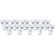 Philips CorePro LEDspot 4-35W GU10 36D Extra Warm Wit Dimbaar 10-Pack