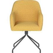 Eetkamerstoel Geel - Metaal Draaibaar - Otis
