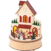 Led scenery d15h20.3cm kleuren/wwit