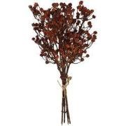 Kunstbundel Ilex Serrata bruin