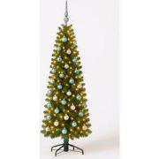 Pencil Candle dia. 50 cm groen vanaf 150 cm hoog kunstkerstboom opgema...