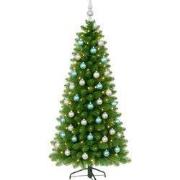 Arctic Spruce groen vanaf 150 cm hoog kunstkerstboom opgemaakt met pie...