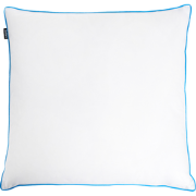 ANETO - Hoofdkussen 3 vakken - Wit - 80 x 80 cm - Hoog - Eendenveren