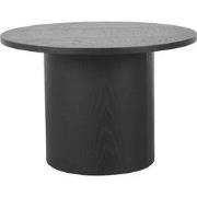 LABEL51 Salontafel Oliva - Zwart - Eiken - 60 cm
