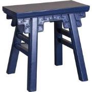 Fine Asianliving Chinese Kruk Midnight Blauw Met Details B50xD23xH47cm