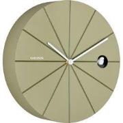 Karlsson - Wandklok Destacado Cuckoo - Olive green w. luxury green- Ø2...