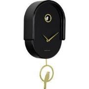 Karlsson - Wandklok Tweet - Zwart