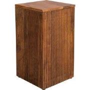 Dutchbone Ribble Plantenstandaard/ Plantenzuil binnen Hout - Set van 2