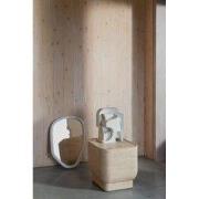 Zuiver Looks Spiegel/ Wandspiegel Organische vorm Off White S