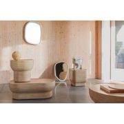 Zuiver Looks Spiegel/ Wandspiegel Organische vorm Off White M