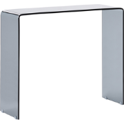 KENDALL - Consoletafel - Zwart - Veiligheidsglas