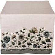 Clayre & Eef Tafelloper 50x140 cm Beige Katoen