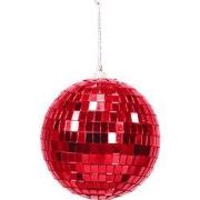 Christmas Decoration -  Christmas Hanger - Discoball - Foam - Red - 15...