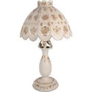 Clayre & Eef Tafellamp Ø 41x69 cm Beige Metaal