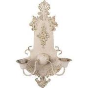 Clayre & Eef Wandlamp 40x18x70 cm Beige Groen Metaal