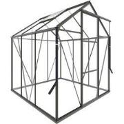 Tuinkas Kate I Full Options groengrijs 3 mm veiligheidsglas