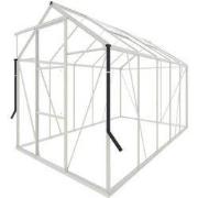 Tuinkas Kate III Full Options wit 3 mm veiligheidsglas