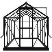 Tuinkas Mary III Full Options zwart 3 mm veiligheidsglas