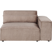 HELLNAR - Hoekmodule - Lichtbruin - Linkszijdig - Polyester