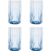 Longdrink Gaia | Set van 4 | Sapglas | Cocktailglas | 460ml | blauw