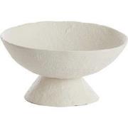 Light & Living - Schaal OTA - 25x24x12.5cm - Wit