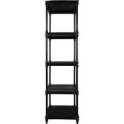 Clayre & Eef Kast 55x40x210 cm Zwart Hout