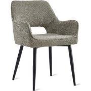 Eetkamerstoel Ray - Stof Taupe