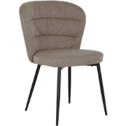 Eetkamerstoel Fer - Stof Klei