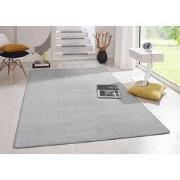 Uni Laagpolig Effen Vloerkleed - Fancy - Grijs - 133x195 cm
