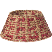 NEIGE - Kerstboomrok - Naturel/Rood - ? 52 cm - Zeegras