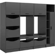 wasmachinekasten - ombouw 4-delige badkamerkastset Free 242x195x68 cm ...