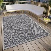 Buitenkleed - Eru Grijs/Beige - 63 X 120 CM