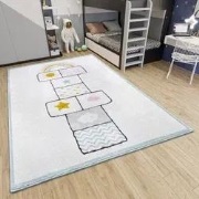 Kindervloerkleed - Adventures Bouncy Blauw - 120 X 170 CM