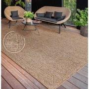 Binnen en Buitenkleed - Aamber - Naturel / Beige - 120x160 cm