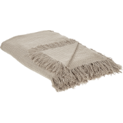 YERBENT - Bedsprei - Taupe - 220 x 240 cm - Katoen