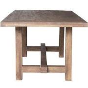 Eettafel Rechthoek - Donkerbruin Hout - 300x100x76cm - Frans